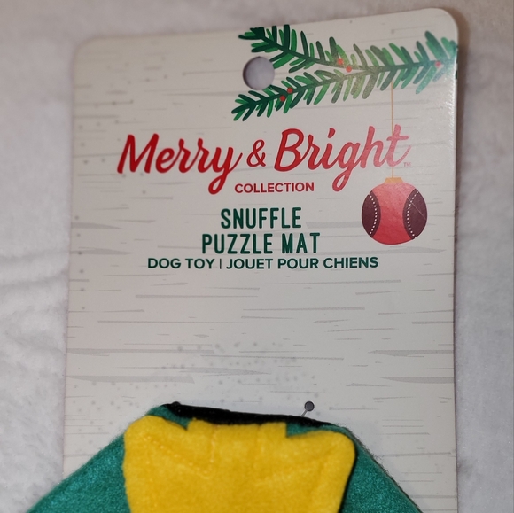 Christmas Tree Pet Snuffle Mat, Dog Toy, Pet Supplies, Pet Gift, Dog Gift - Picture 3 of 7